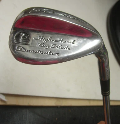 NOS 1990  Slotline DOMINATOR High Hosel Big Blade Wedge RH-R300 Steel Shaft G60* - Image 1 of 4