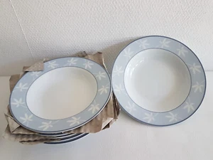 6 Suppenteller tiefe Teller R&B Ritzenhof & Breker Flirt Design in Germany - Bild 1 von 4