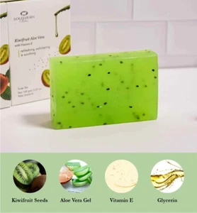 Kiwi fruit & Aloe Vera Soap | Southern Isles | New Zealand - Picture 1 of 5