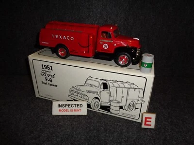 19-1836 FIRST GEAR TEXACO COLWELL 1951 FORD F-6 TANKER TRUCK / Factory Sealed E - Image 1 of 4