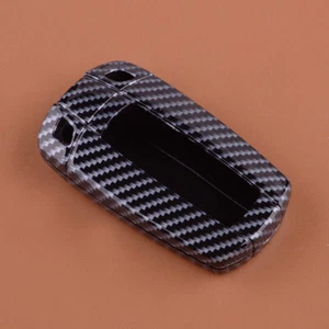 Carbon Fiber Style Car Remote Key Fob Case Cover fit for BMW 1/3/5/6 X3 X5 - Picture 1 of 3