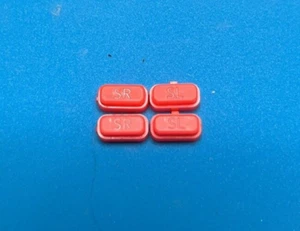 New Nintendo Switch Joy-Con 2 SL & SR Buttons Replacement Side Key OEM Neon Red - Picture 1 of 2