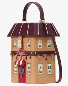 Kate Spade 3D Toy Store beige Leder Umhängetasche KI973 Sammlerstück neu mit Etikett $ 469 - Bild 1 von 10