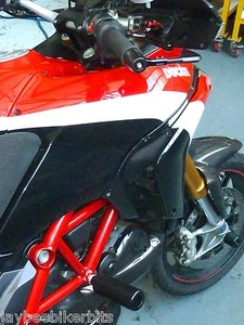 Ducati Multistrada 1200 S 2010 - 2015 bobinas deslizantes Crash Mushrooms Bungs S11W - Imagen 1 de 12