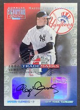 2002 Donruss Signature Series Hawaii Trade Roger Clemens 1/1 Auto Mint Yankees