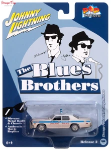 The Blues Brothers 1975 Dodge Monaco Police Autoworld JLSP396 1:64 - Picture 1 of 5