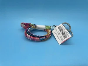 Vera Bradley Breakaway Lanyard with Signature Key Ring & ID Clip in Superbloom - Picture 1 of 1