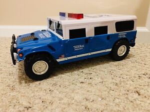 Tonka Police Hummer ©️2002 Hasbro Vintage Toy Large-EUC!!