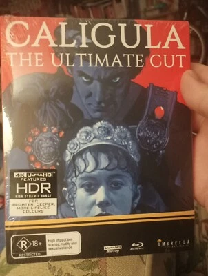 Caligula : The Ultimate Cut, 4K UHD + Blu-Ray, 4-Disc, Umbrella Ltd Ed 383/3500 - Image 1 of 3