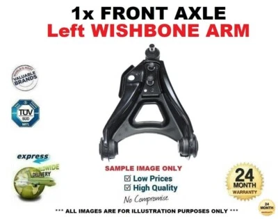 Brazo de horquilla delantero izquierdo para RENAULT CLIO 3.0 V6 Sport CB1H CB1U CB2S 2002-encendido Foto 1 de 4