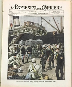 DOMENICA DEL CORRIERE 1908 RIMA SAN GIUSEPPE VALSESIA MOSCA LAMBRO - Imagen 1 de 1