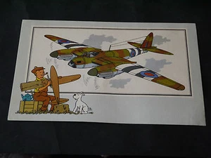 CHROMOS TINTIN VOIR ET SAVOIR AVIATION GUERRE 1939-1945 SÉRIE 2 N°36 - Picture 1 of 2