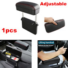 Adjustable Universal Car Center Console Seat Gap Armrest Pad Leather Storage Box