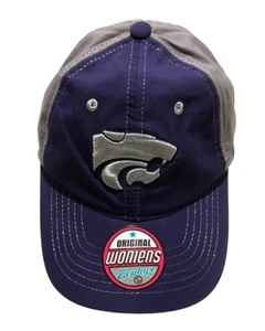 Kansas State Wildcats Mujer NCAA Púrpura Correa Ajustable Espalda Sombrero Zephyr (H44) - Imagen 1 de 12