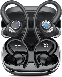 Wireless Earbuds Bluetooth 5.3 Headphones Sport, 2025 Wireless Earphones with Ea - Picture 1 of 12