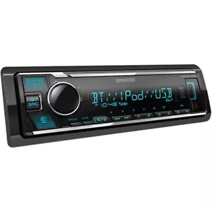 Kenwood Kmm-Bt408 4 X 50W Single Din Receiver Head Unit With Bluetooth And Iphon - Picture 1 of 4