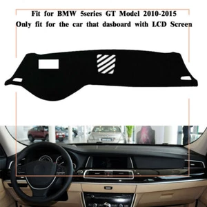 For BMW 5 series 2010-15 black Non-slip Dash Board Cover Mat Dashboard Carpet 1P - Picture 1 of 7