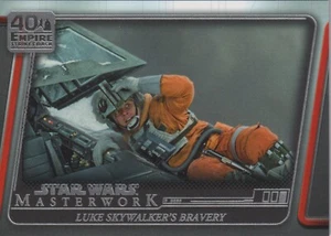 2020 Star Wars Masterwork Empire Strikes Back #ESB6 Luke Skywalker's Bravery - Bild 1 von 1