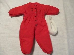 American Girl Doll 1997 PC Dogsled Outfit SNOWSUIT ONLY Red Pleasant Company - Picture 1 of 2