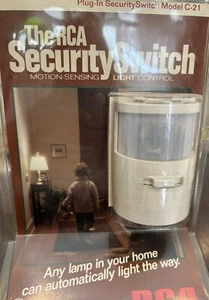 Vintage New RCA Security Switch Model C-21 Sealed- Motion Sensing FREE SHIPPING - Picture 1 of 7