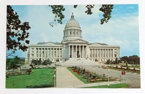 State Capitol Building Jefferson City Missouri MO Postal 1965 UNP Gobierno - Imagen 1 de 2