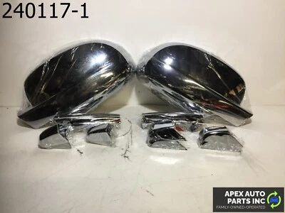 OEM 2007 Cadillac Escalade 8Pcs/Set Chrome Mirror + Door Handle Lid Cover Trim Foto 1 de 4