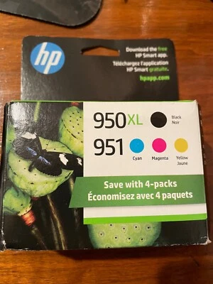 HP 950XL/951 Combo C2P01FN Tinta OEM Negro Cian Magenta Amarillo + 2x XL Negro  Foto 1 de 3