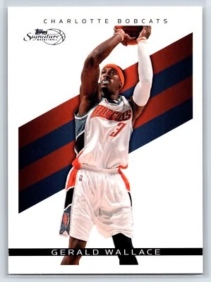 2008-09 Topps Signature Gerald Wallace #/2325 Charlotte Bobcats #TS-GW - Image 1 of 2