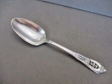 Rose Point by Wallace Sterling Silver Place / Dessert / Oval Soup Spoon  7 1/8"