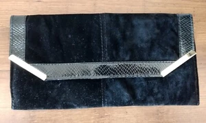 New Look Black Clutch Bag - Picture 1 of 4