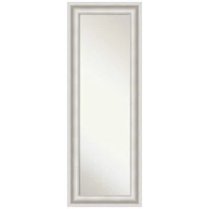 Amanti Art Wall Mirrors 19.5"W Full-Length Hooks Polystyrene Both Parlor White - Picture 1 of 9