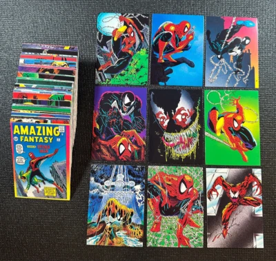1992 Comic Images Spider-Man II: 30th Anniversary- Complete Base Set (90 Cards) - Image 1 of 4