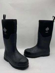 The Original Muck Boot Company Men’s Chore Hi Steel Toe Boots Black Size 9M - Picture 1 of 9