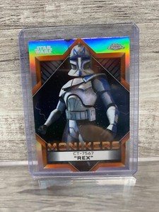 2023 TOPPS CHROME STAR WARS MONIKERS #CT-7567 CAPTAIN REX