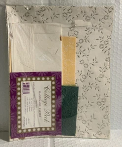 COLLAGE PACK HANDMADE PAPERS FOR SCRAPBOOKING - Picture 1 of 2