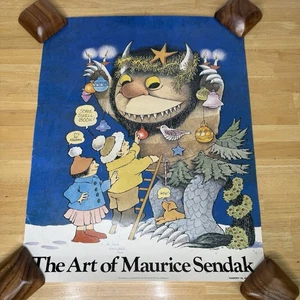 Where The Wild Things Are Maurice Sendak SIGNIERT 1976 Rolling Stone Poster Lesen - Bild 1 von 24