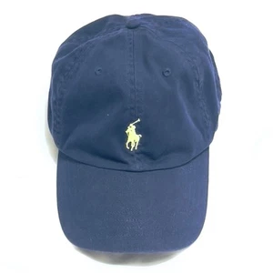 Ralph Lauren Polo Blue Cap Yellow Pony OS - Picture 1 of 3