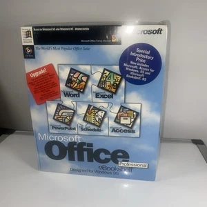 Microsoft Office Standard Edition pour Windows 95 NT NEUF BIG BOX CD-ROM SCELLÉ - Photo 1/6