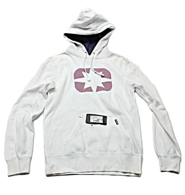 Polaris Women's Icon Hoodie White/Pink SMALL 286251202 SOME MARKINGS SEE PHOTOS - Image 1 of 3