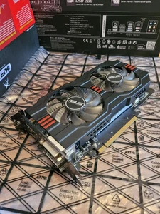 RETRO Gaming AMD HD7770 2GB PC gaming graphics card computer gfx card - Picture 1 of 13