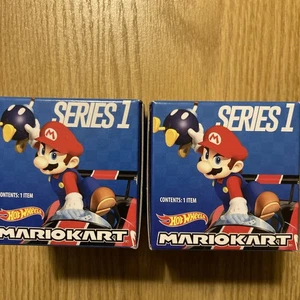 HOT WHEELS MARIO KART BLIND BOX SERIES 1 MONTY MOLE & GOOMBA UNOPENED 2 Pcs - Picture 1 of 6