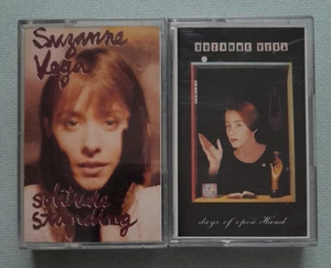 Suzanne Vega - Solitude Standing & Days of Open Hand Original A&M Cassettes - Picture 1 of 6