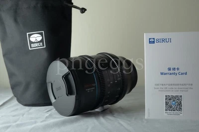 Lente anamórfica de fotograma completo Sirui 35 mm T2.9 1,6x como nueva (Canon RF) con caja #41857 Foto 1 de 4