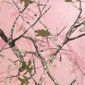 TrueTimber Conceal Camo Pink Fleece Fabric - Picture 1 of 2