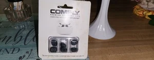 Comply Memory Foam Ear Tips for Apple AirPods Pro Gen 1 & 2 Black 3 Sizes Sealed - Photo 1 sur 2