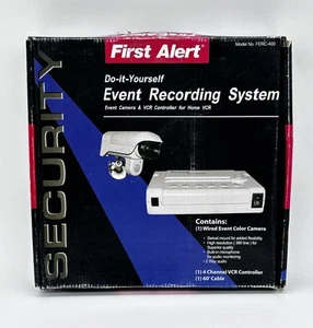 First Alert DIY Event Recording System FERC-400 Vintage 2001 NEW OPEN BOX - Picture 1 of 10