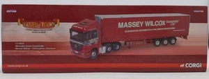 Corgi CC13819 1:50 Mercedes Actros Curtainside Massey Wilcox Chicompton - Picture 1 of 1