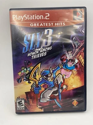 Sly 3 Honor Among Thieves PS2 w/ Manual + Sealed Glasses + Reg Card - Image 1 of 4