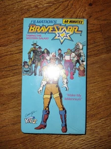 BraveStarr Make My Millennium VHS 1986 Just For Kids Filmation Animation Rare - Picture 1 of 6