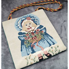 Handmade Victorian Edwarian Girl Tapestry Floral Purse Shoulder Bag Tote